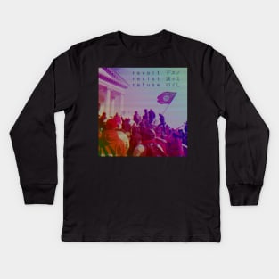 IWW Laborwave Kids Long Sleeve T-Shirt